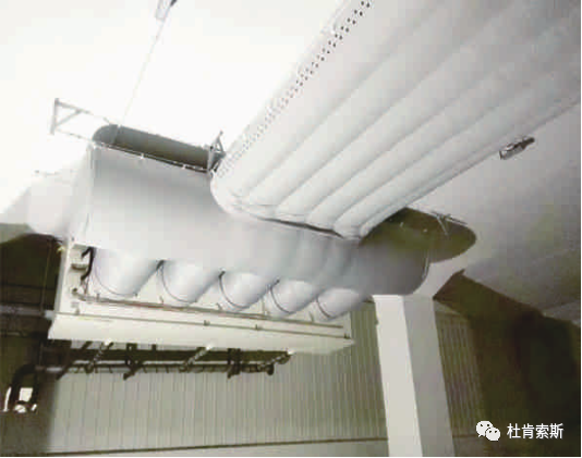 百乐博索斯柔性风管应用在冷库